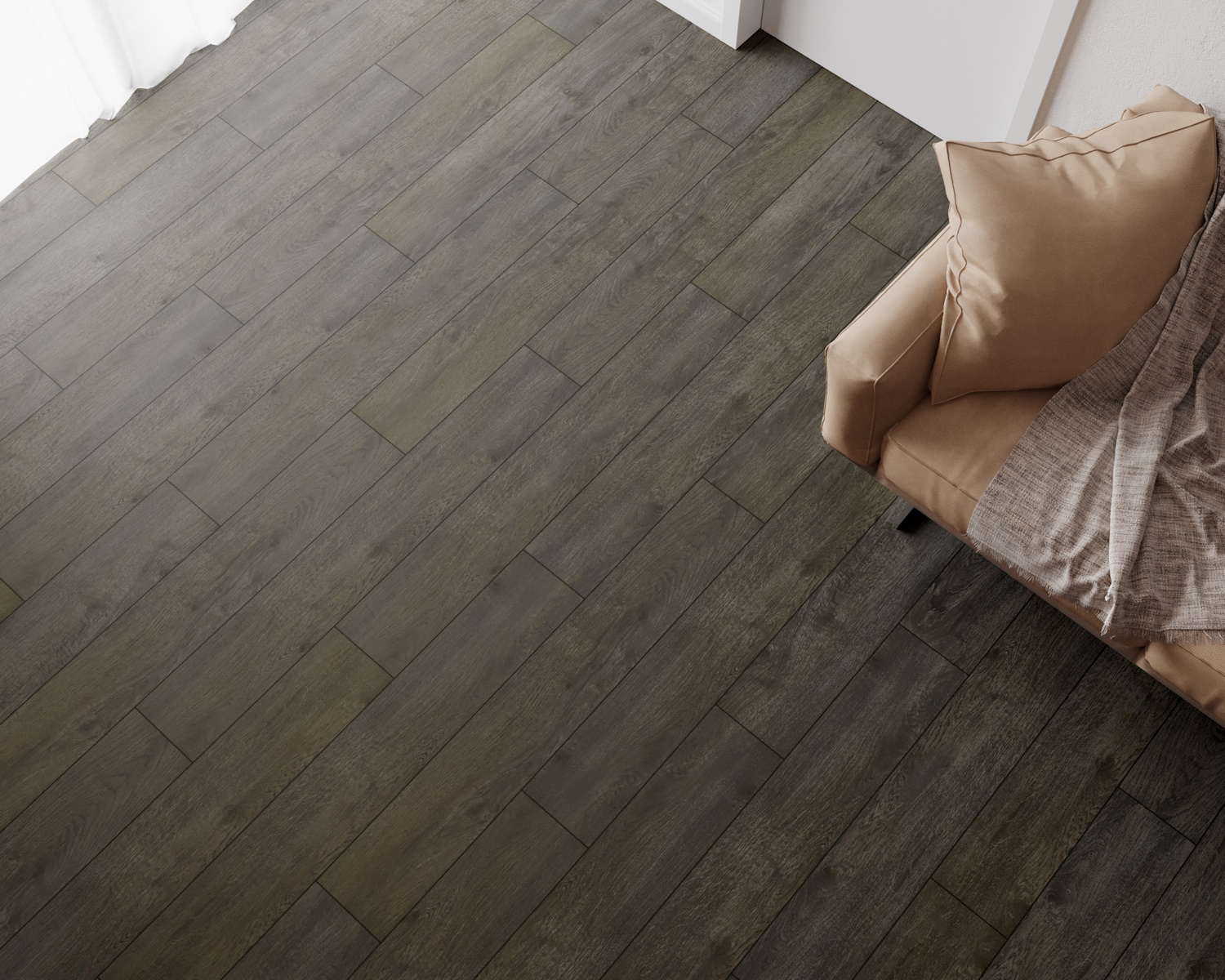 Кварцвиниловый SPC ламинат Art East Artek Дуб Авачинский 41-ART 1200×182×4,5 фото в интерьере